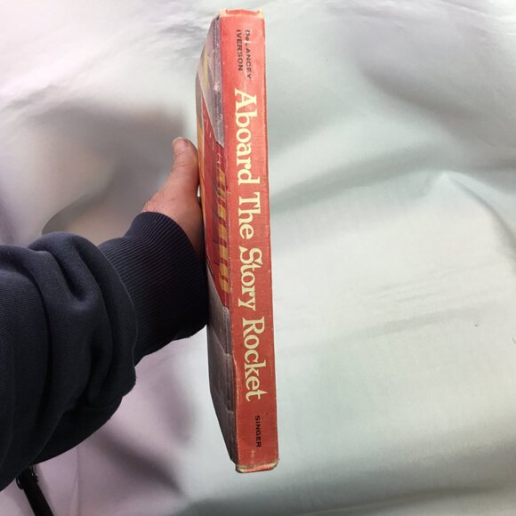 Aboard The Story Rocket ~ Hardcover by Floy Winks DeLancey & William J. Iverson - Picture 3 of 16